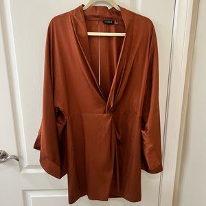 Short Kimono-Style Dress